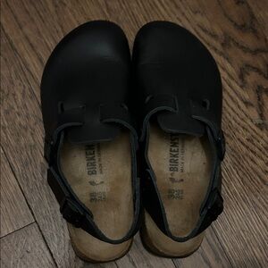 Birkenstock Classic Black Slip-Ons